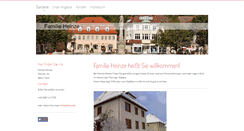 Desktop Screenshot of familie-heinze.de